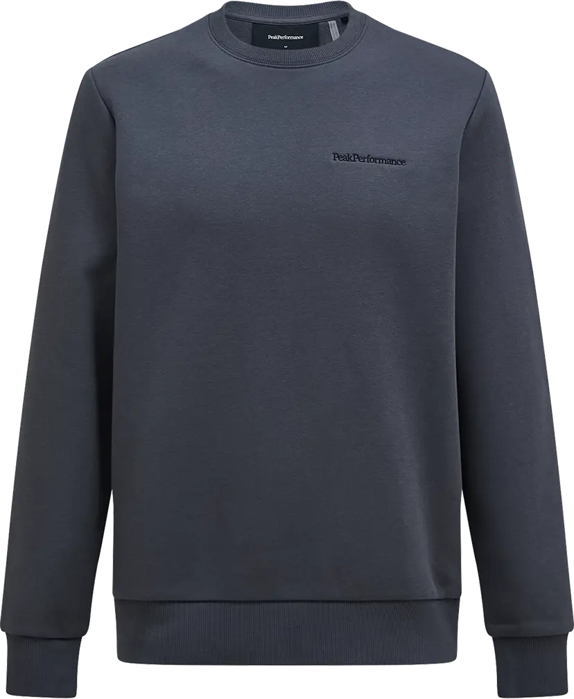 Peak Performance Peak Performance Men's Original Small Logo Crew Motion Grey