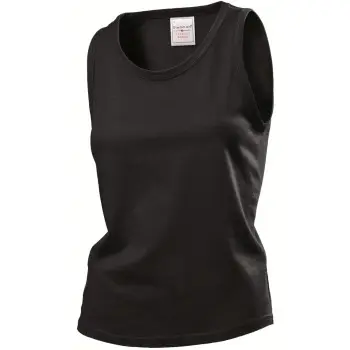 Stedman Stedman Classic Tank Top Women Svart bomull Large Dame
