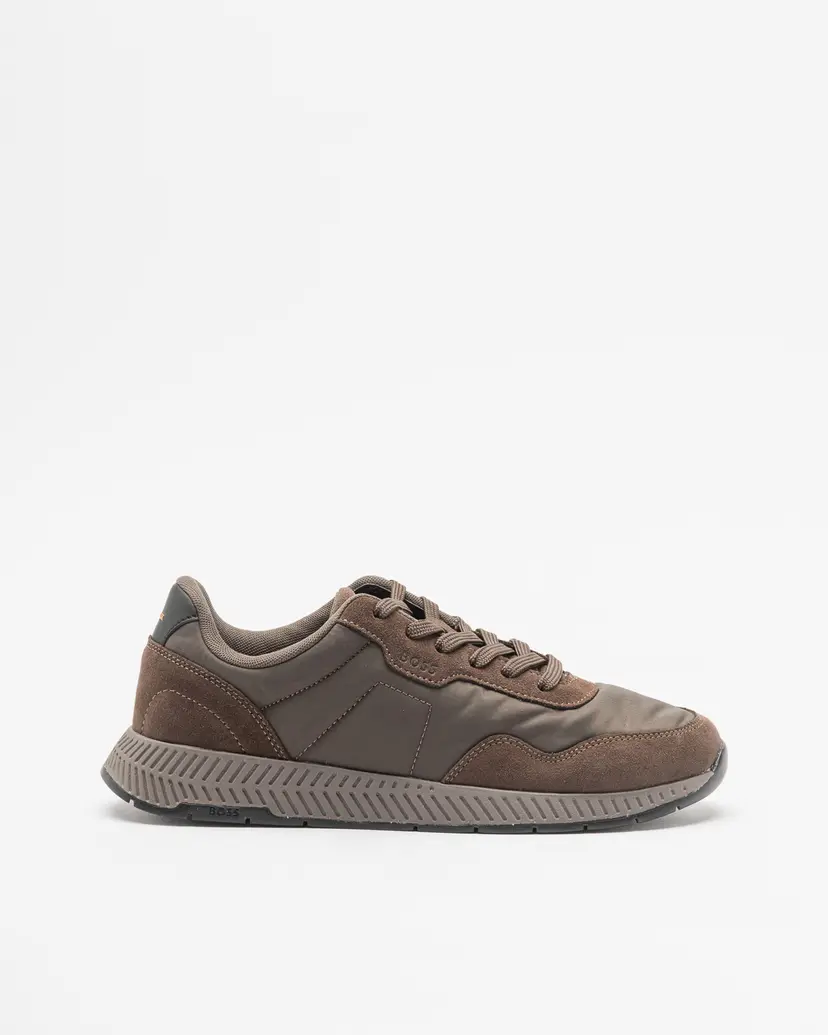 BOSS Boss Titanium Runn Brown Sneakers