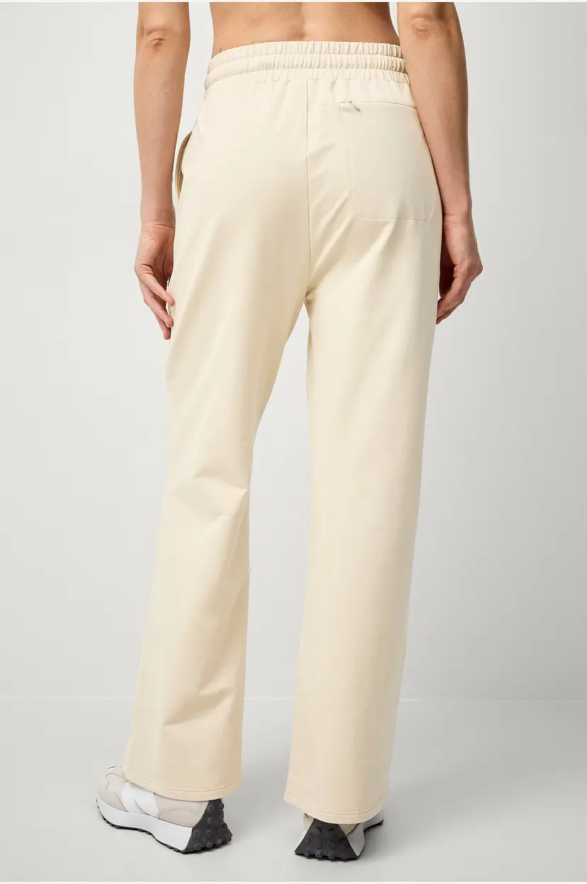 Ellos STUDIO Sweatbukser Flare Soft - Beige
