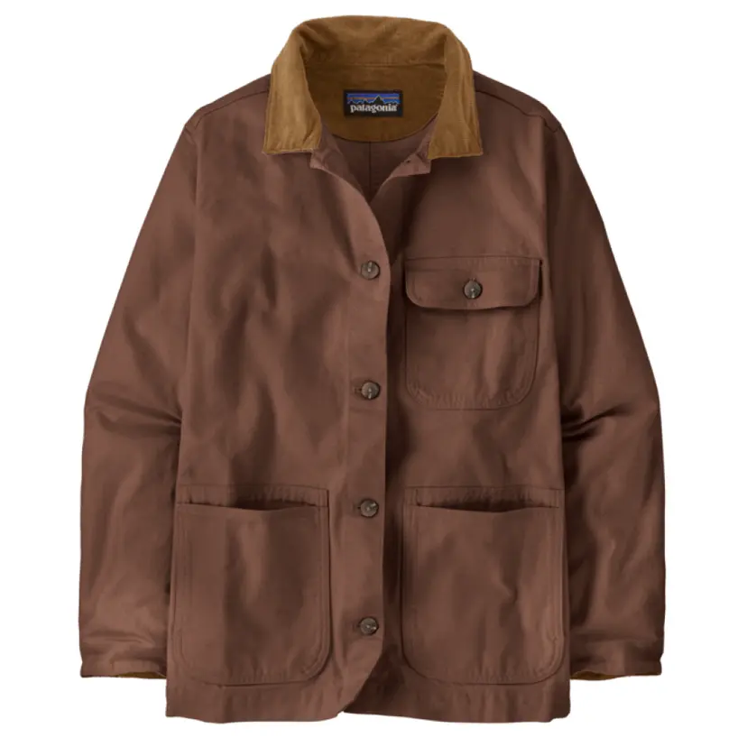 Patagonia Patagonia W's Point Reyes Canvas Coat Berm Brown