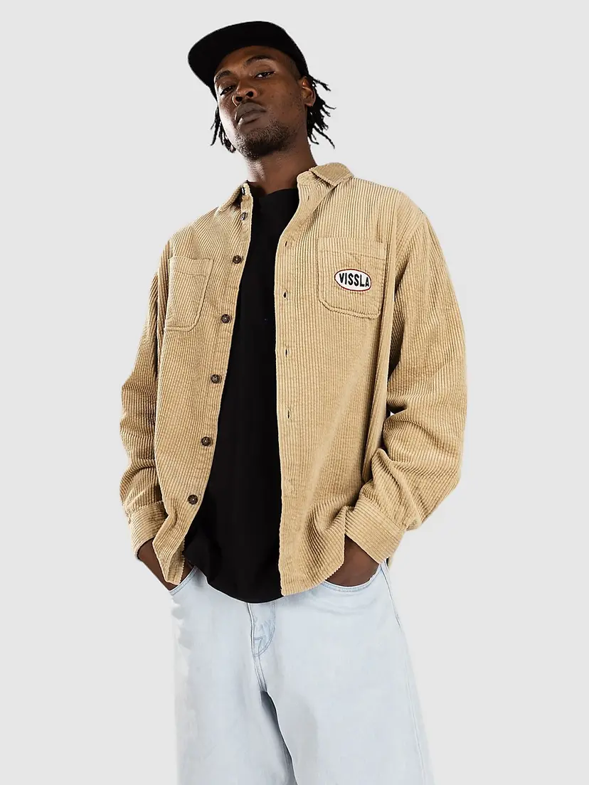 Vissla Vissla Blink Woven Skjorte brun