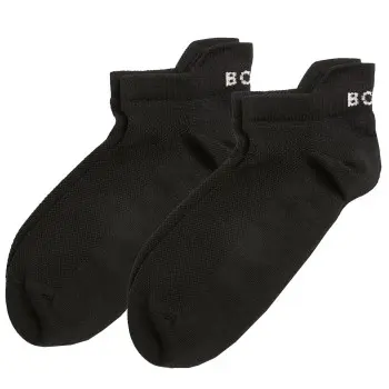 Björn Borg Björn Borg Strømper 2P Performance Solid Step Socks Svart polyamid Str 35/38