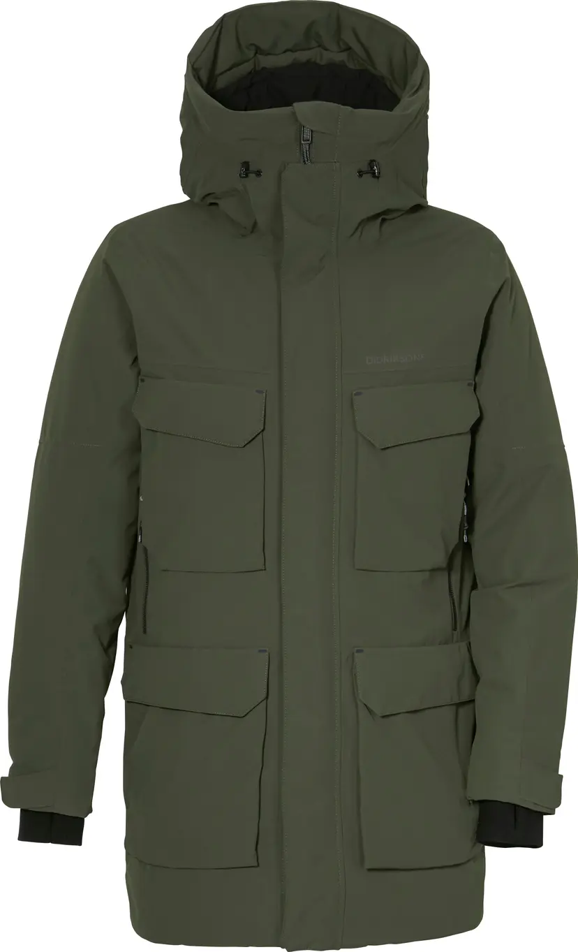 Didriksons Didriksons Men's Drew Parka 8 Deep Green