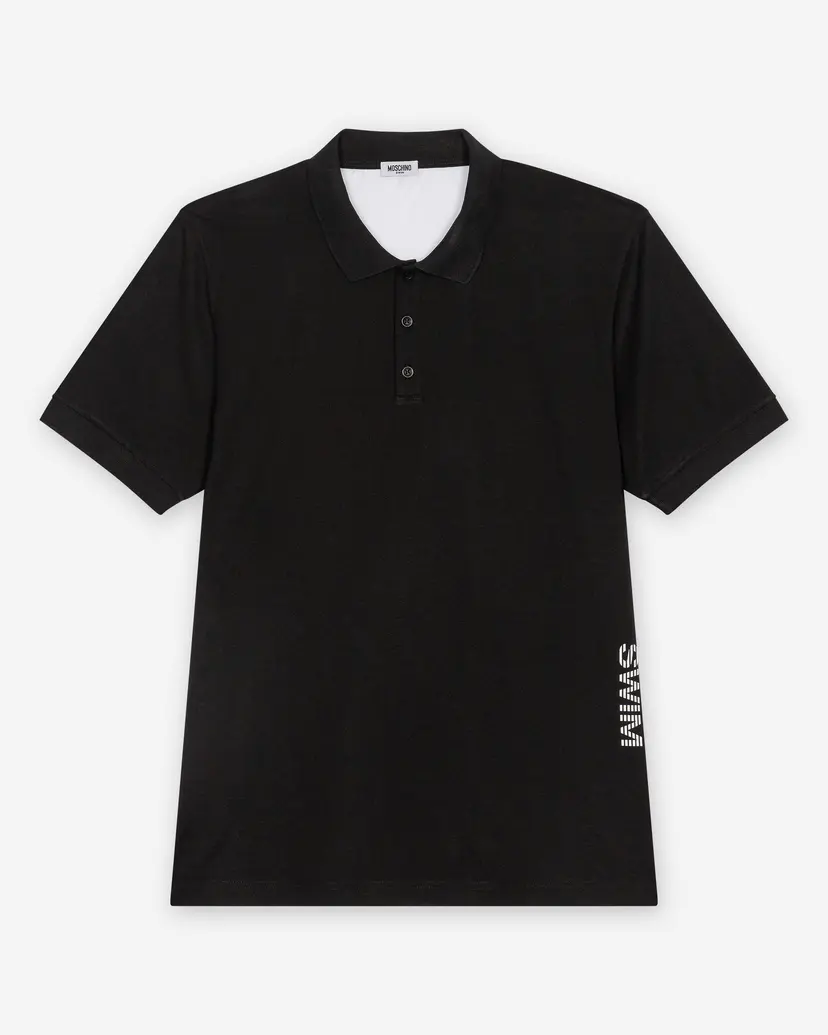 Moschino Swim Moschino Swim 261V31603 Black Polo shirt