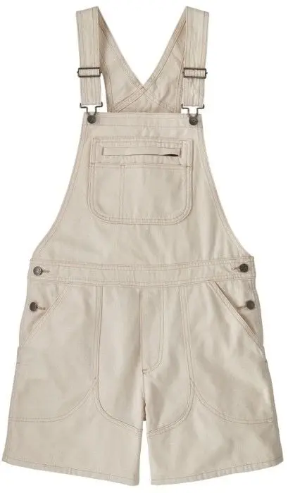 Patagonia Patagonia W's Stand Up Cropped Overalls Undyed Natural