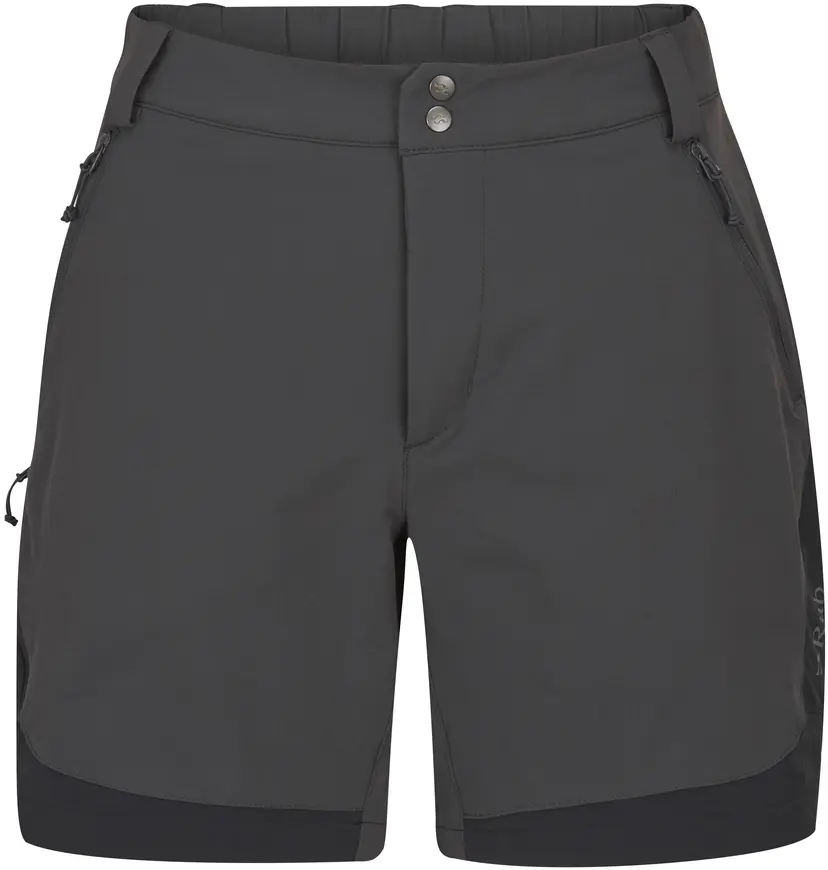 Rab Rab W's Torque Mountain Shorts 6" Anthracite/Black