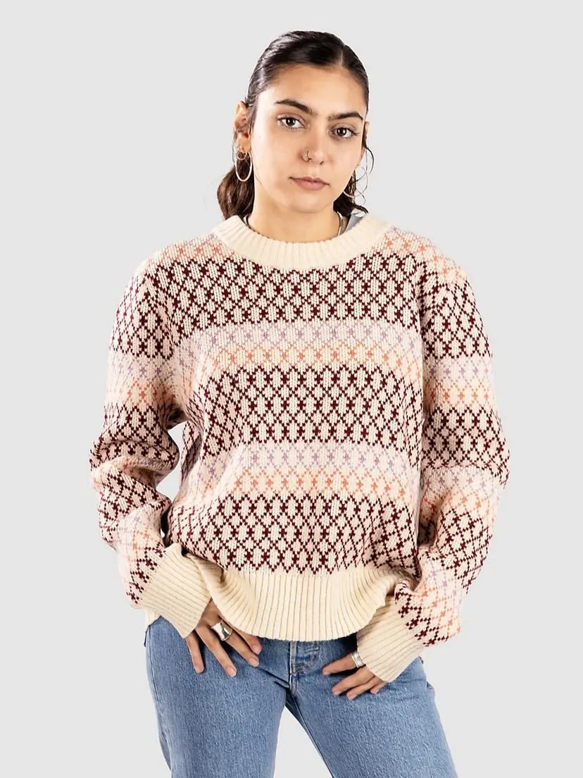 Patagonia Patagonia Recycled Wool-Blend Crewneck Cardigan mønster