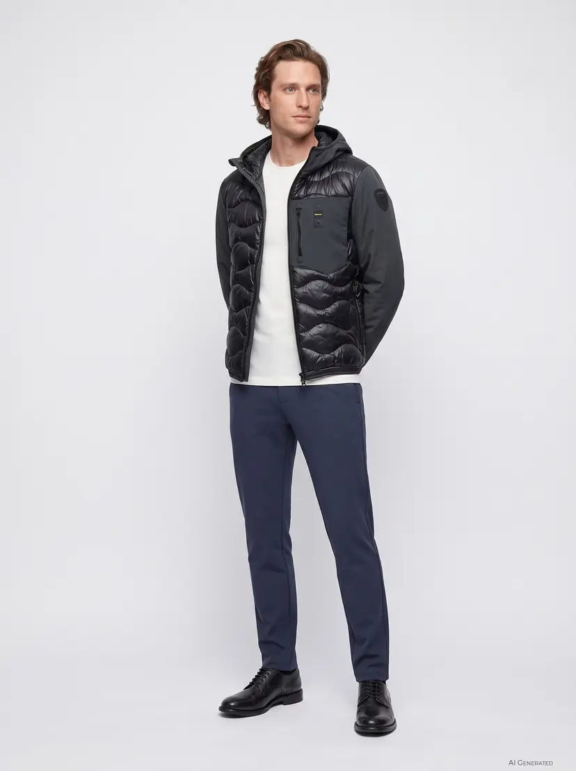 Blauer Blauer BLUC0868 Blue Puffer jacket