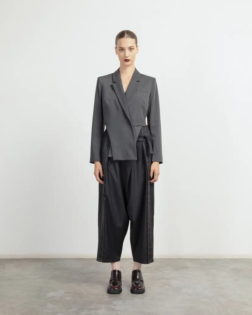 MLO Blazer MLO P25I50197 Cinza