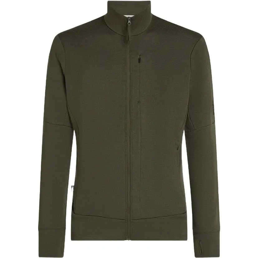 Icebreaker Icebreaker M's Merino 260 Quantum Iv Ls Zip Dk Loden