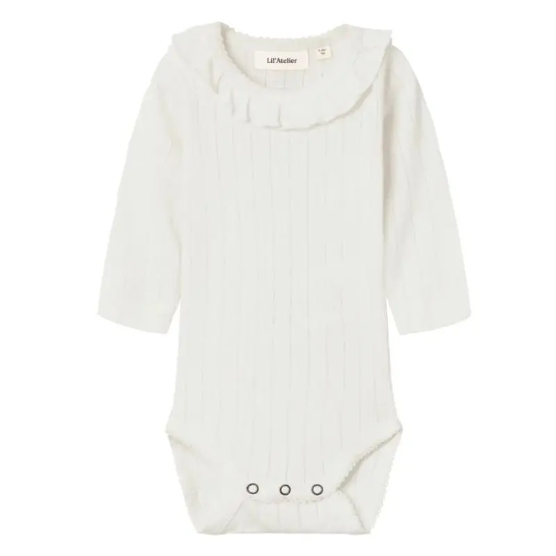 Lil`Atelier Body m. krage "Rachel" Coconut Milk