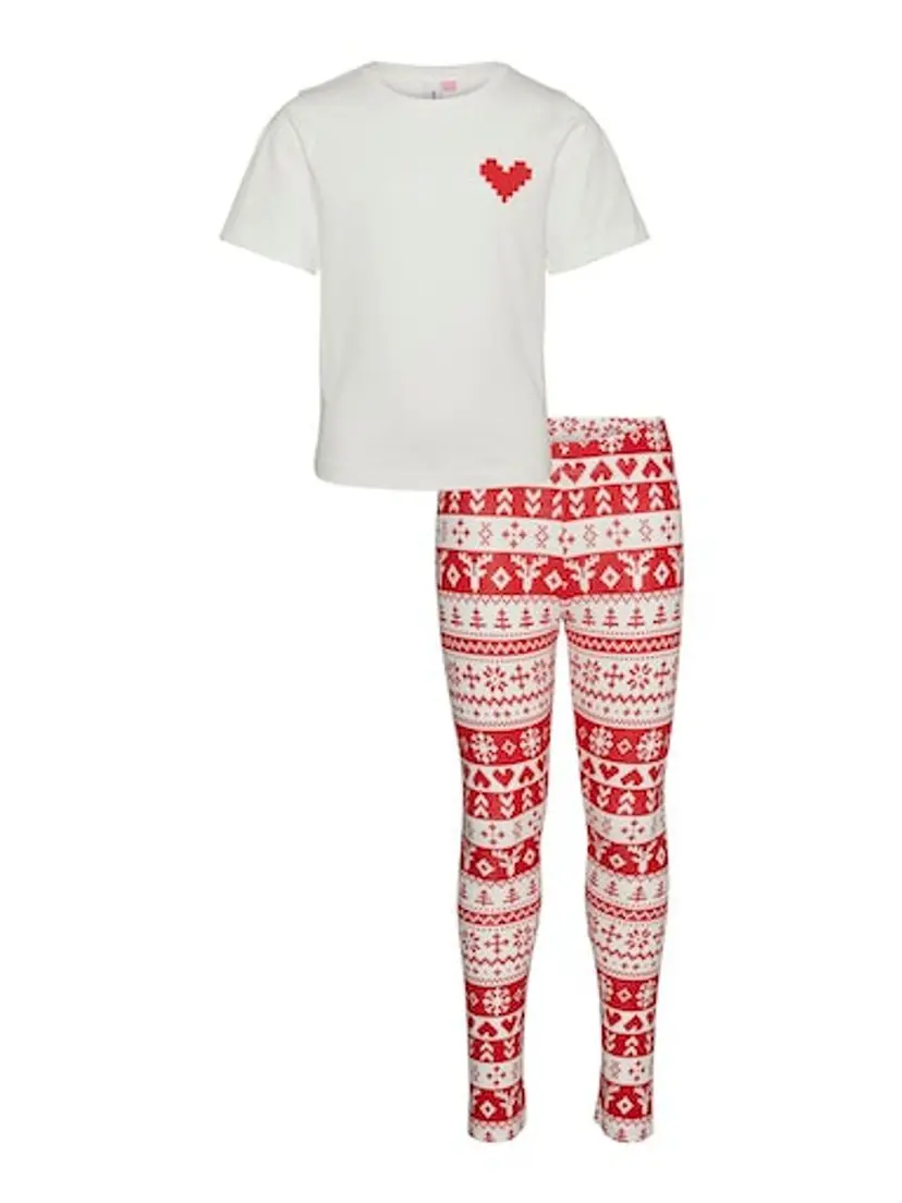 Vero Moda Girl Vero Moda GirlXmasSet Chinese Red (164 /14 år)