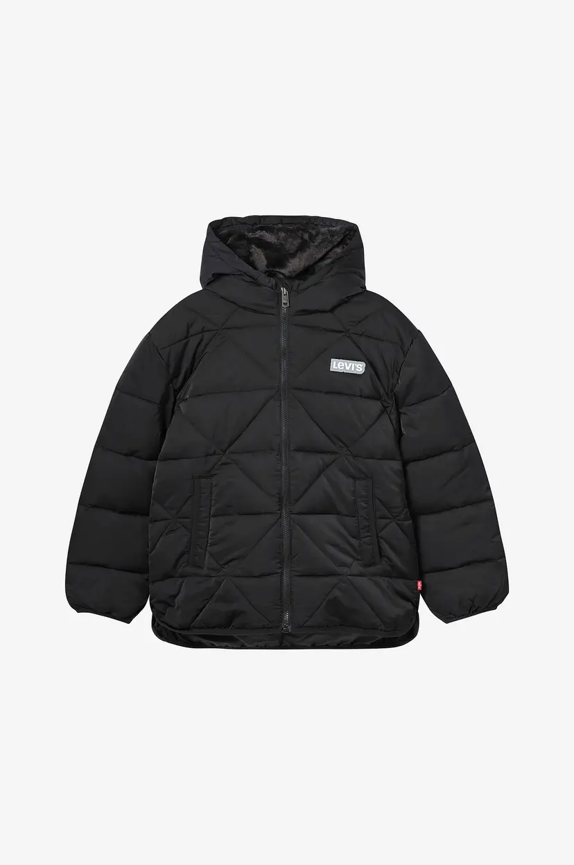 Levi's Pufferjakke Lvg A Line Mdwt Puffer - Svart