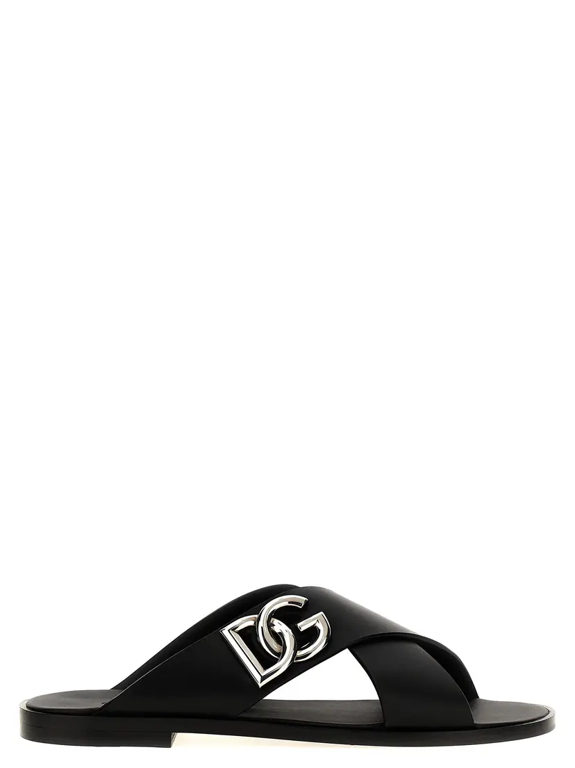 Dolce & Gabbana Dolce & Gabbana Flip flops – Svart