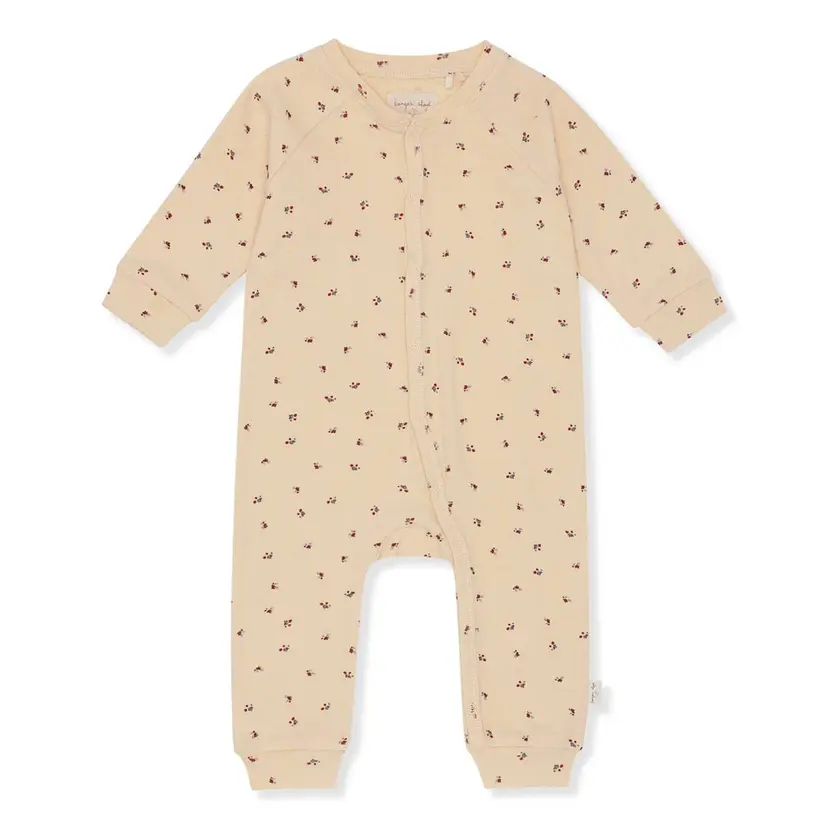 Konges Sløjd Konges Sløjd Manny Onesie Bloom Red/Blue (86 / 1,5 år)