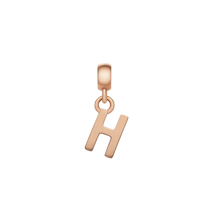 Daniel Wellington Rose Gold Charm Letter | DW