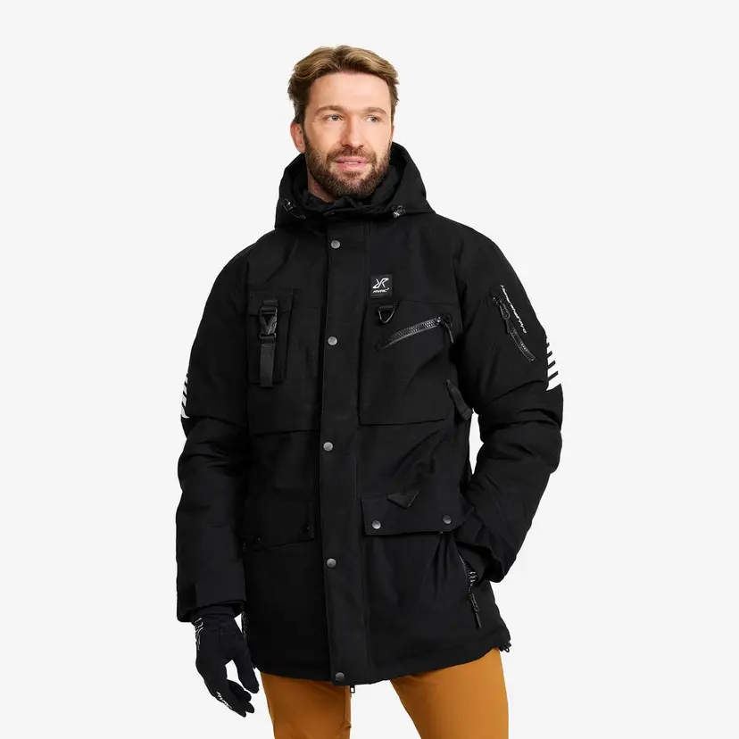 RevolutionRace Saviour Tech 2L Insulated Parka Herre Black