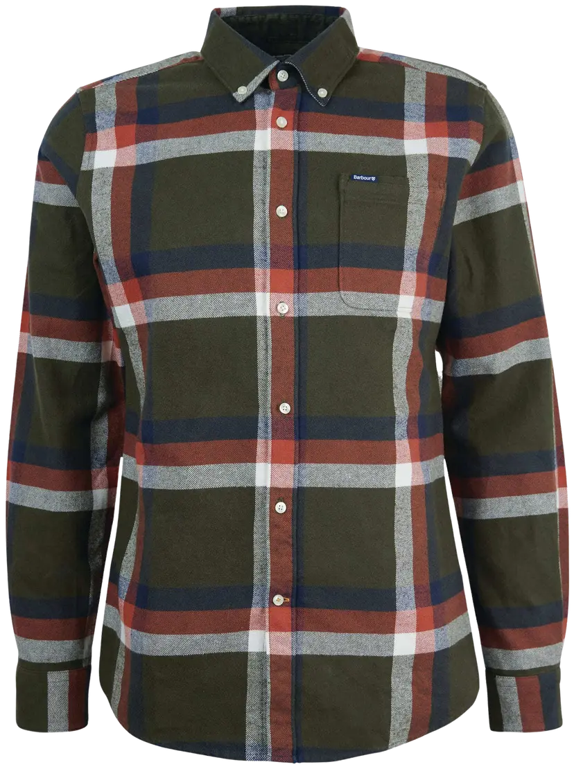 Barbour Barbour M's Folley Tailored Fit Olive