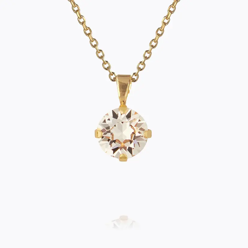 Caroline Svedbom Classic Petite Necklace Gold Silk