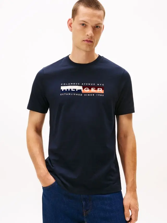 Tommy Hilfiger TH COLOUR BLOCK GRAPHIC TEE