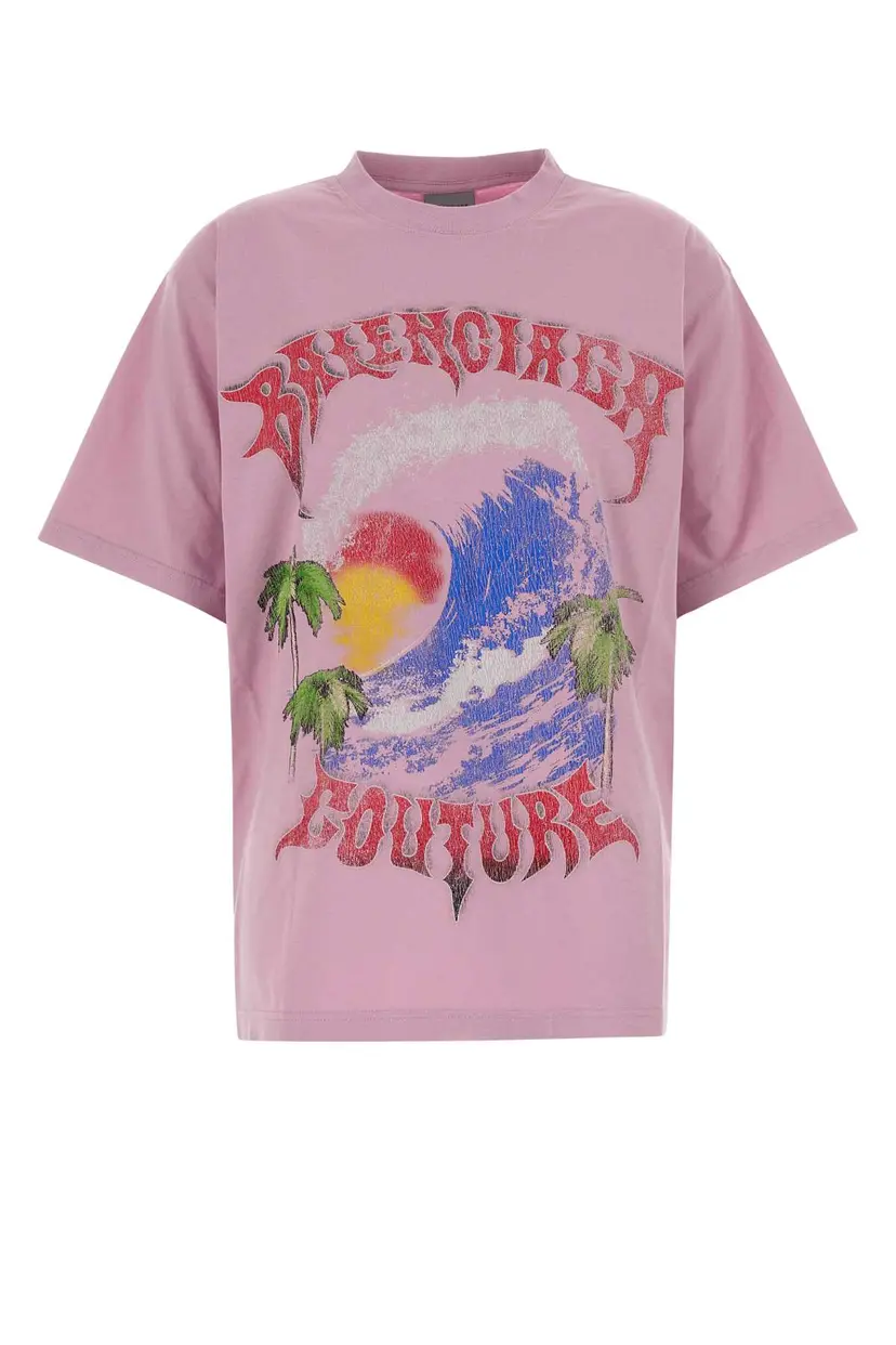 Balenciaga Balenciaga T-skjorter – Rosa