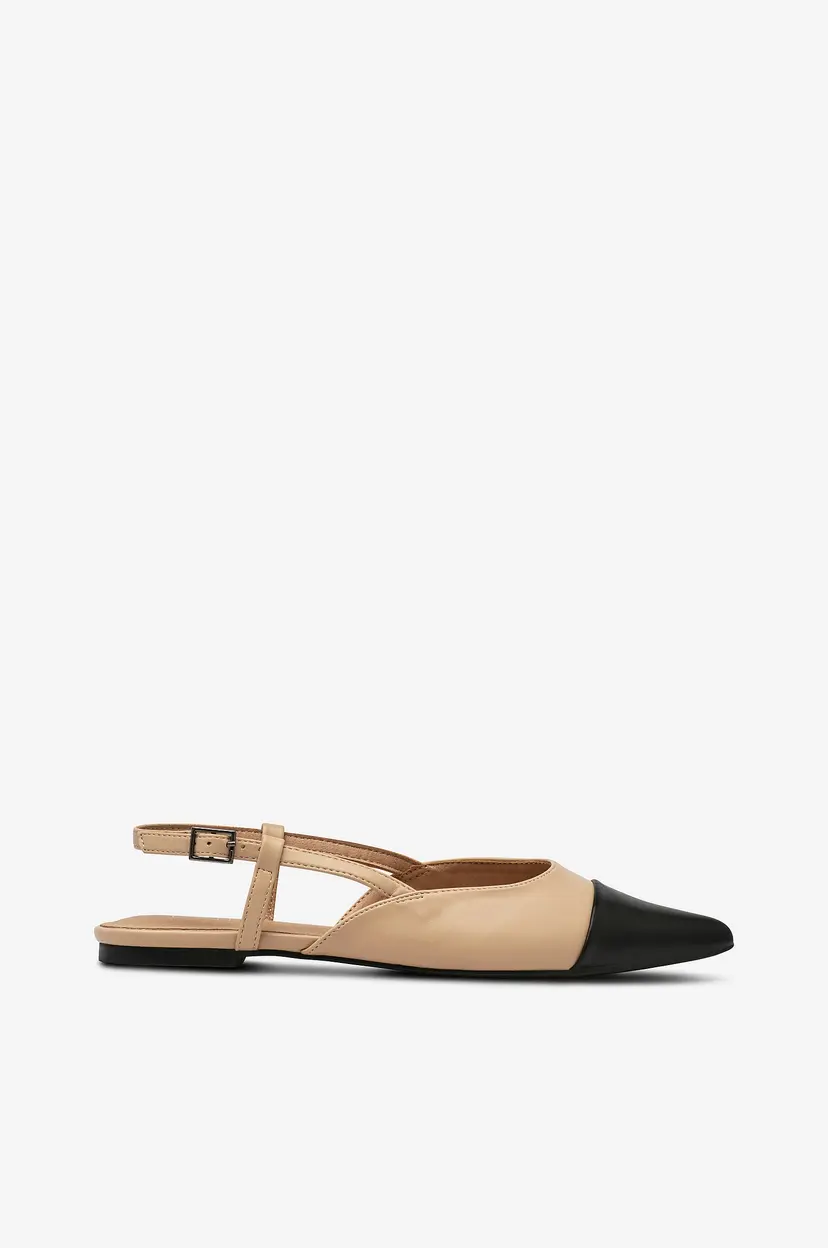 Duffy Slingbackser Shoes - Beige