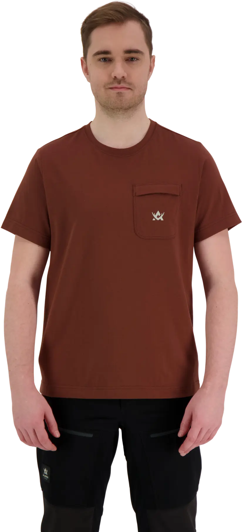 Alaska 1795 Alaska 1795 M's Freedom T-shirt with chest pocket Rusty