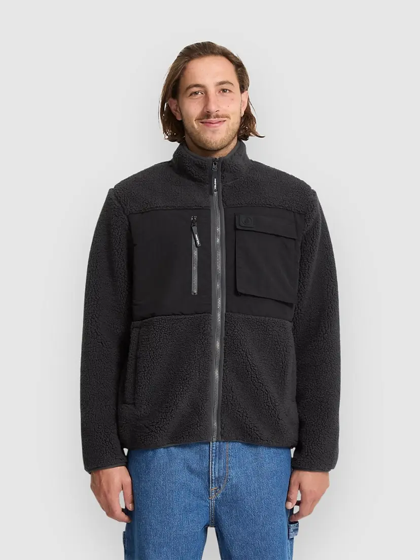 Volcom Volcom Storm Stone Hettegenser med glidelås svart