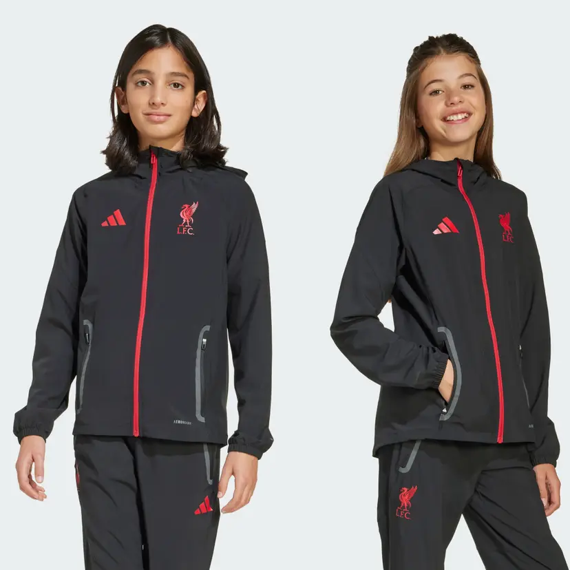 Adidas Liverpool FC Tiro 25 Competition Vis Tech Travel Jakke