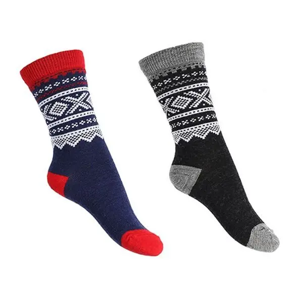 Marius Kids Marius Kids - 2-pk Tynne Ullsokker Blå/Grå