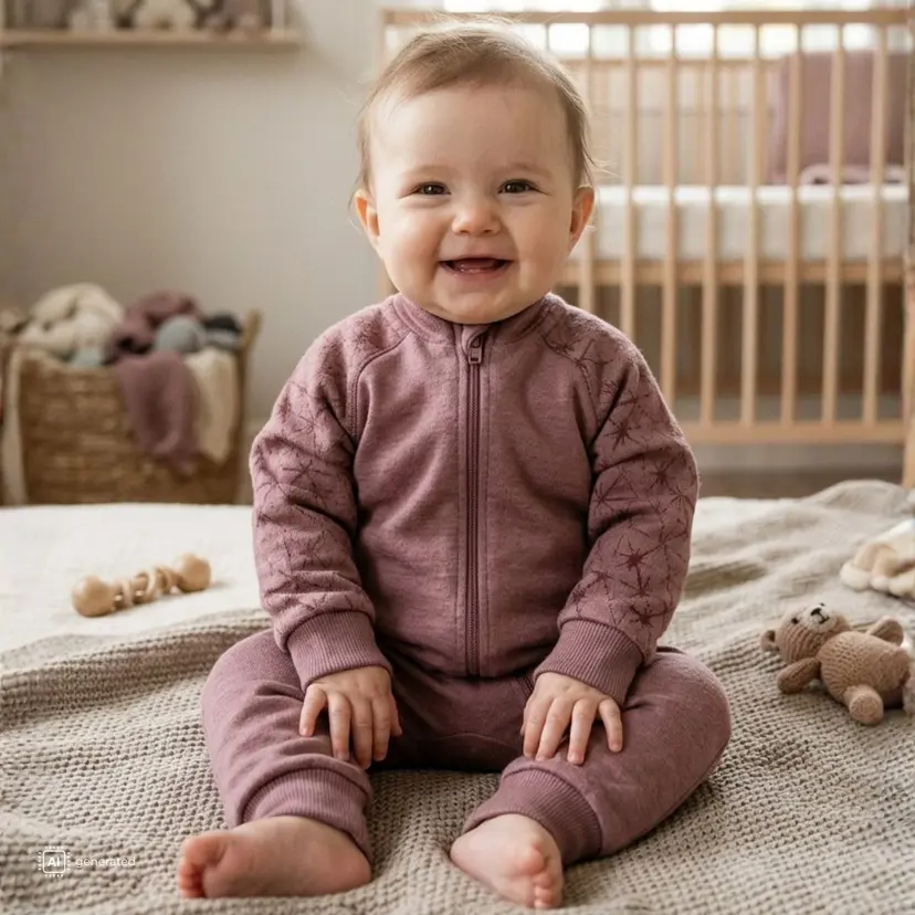Joha Joha - Heldress Ull Dusty Rose