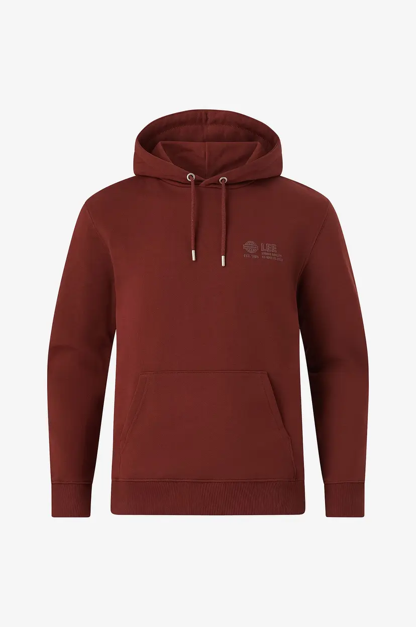 Lee Hettegenser Seasonal Hoodie - Rød