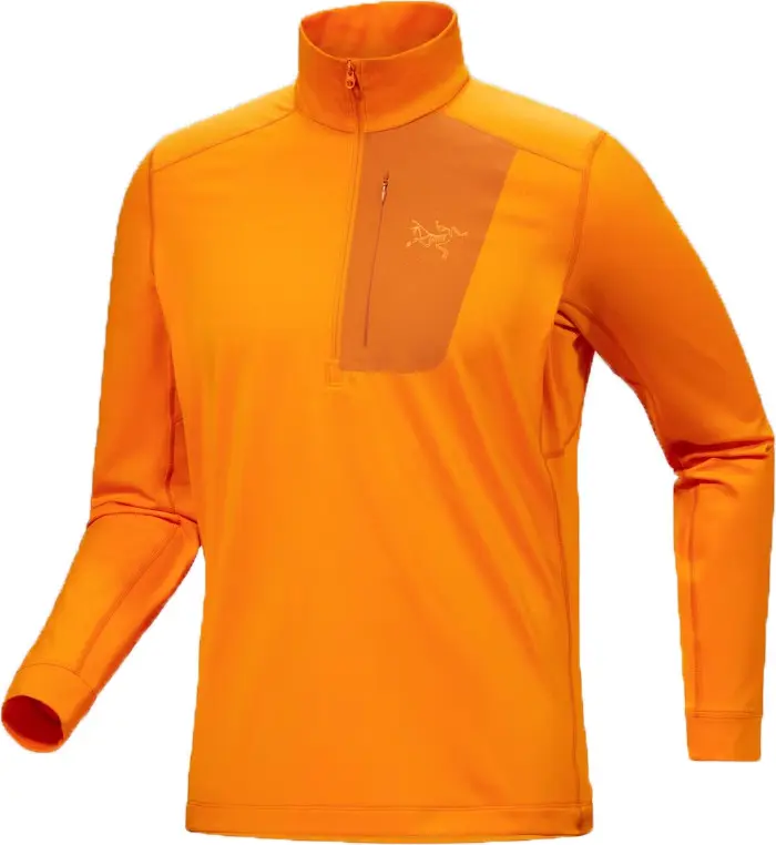 Arcteryx Arc'teryx Men's Rho Lt Zip Neck Blaze