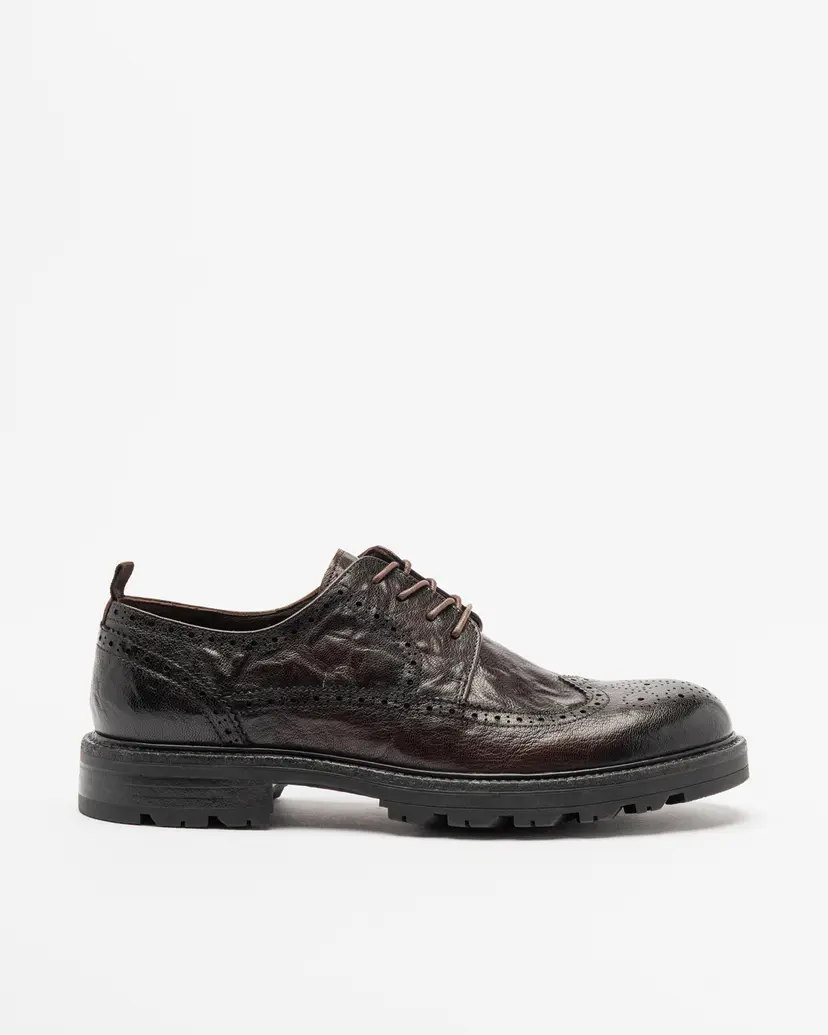 PROF PROF HS2426-43-2 Brown Brogue shoes
