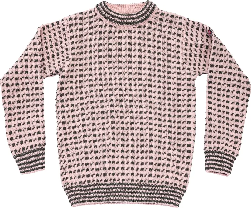 Devold Devold Unisex Original Islender Wool Sweater Chalk Pink/Anthracite