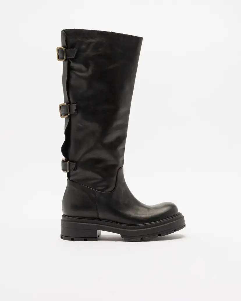 Dropp Dropp K3 Black Knee high boots