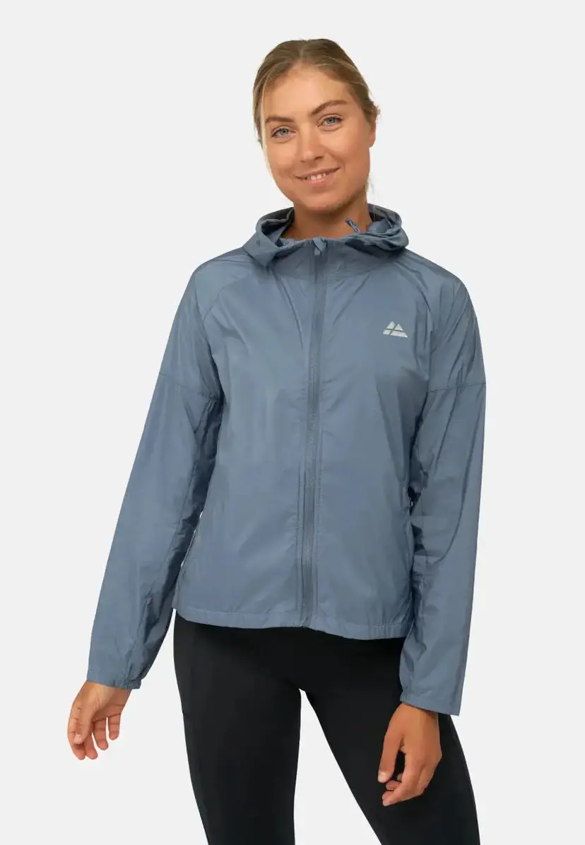 DANISH ENDURANCE DANISH ENDURANCE RUNNING WINDBREAKER, Blå, L for Kvinder