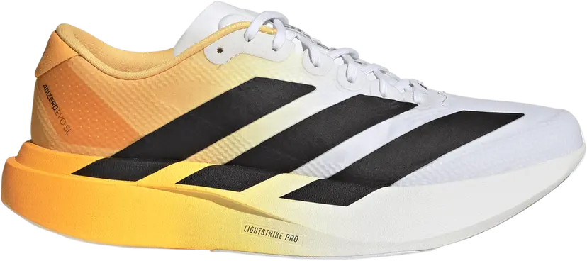 Adidas Adidas Men's Adizero Evo SL Ftwr white/Core black/Lucid Tangerine