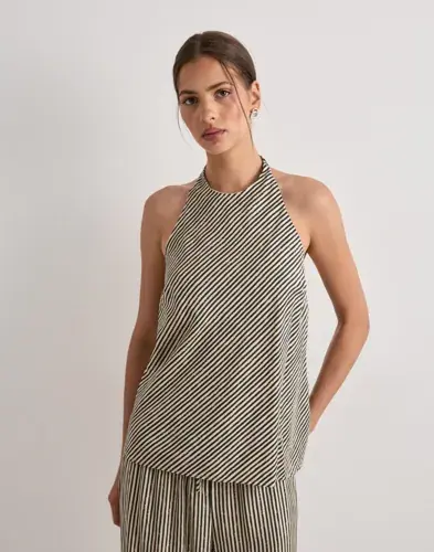 ONLY Only - Rutete/Stripete - Onlrosa Jeona Halter Top Wvn