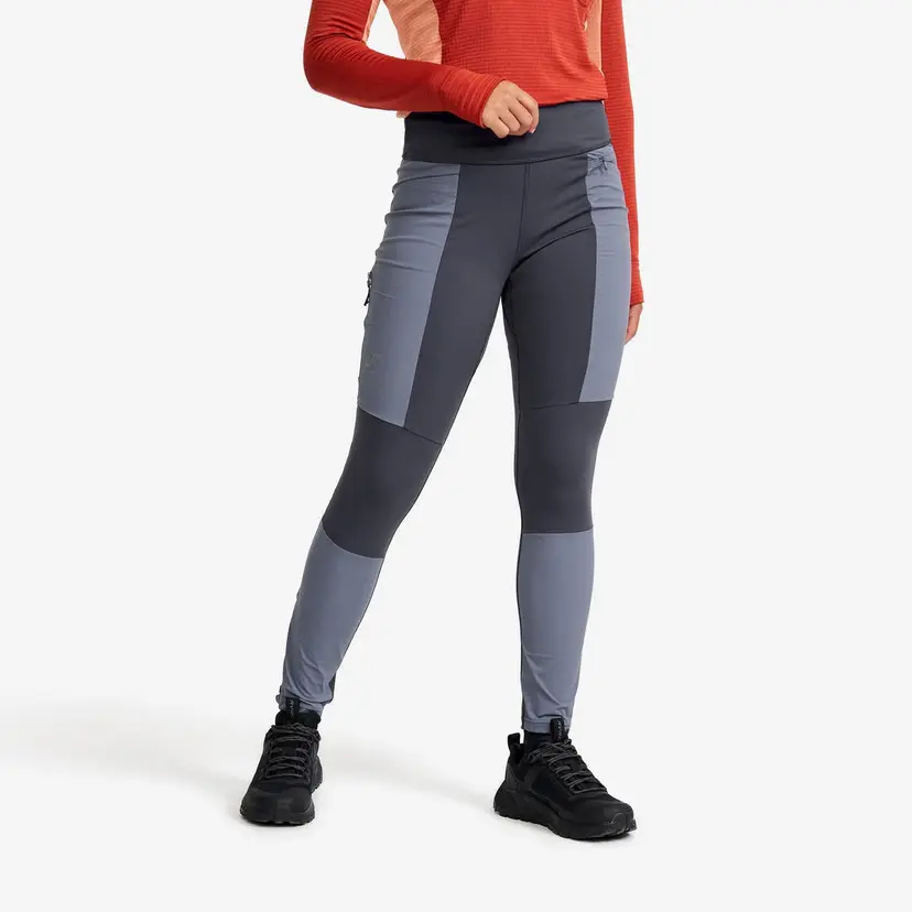 RevolutionRace Cliff Pocket Wind Leggings Dame India Ink