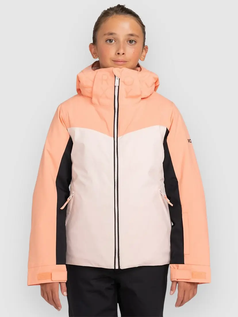 Roxy Roxy Free Jet Block Kids Jakke rosa