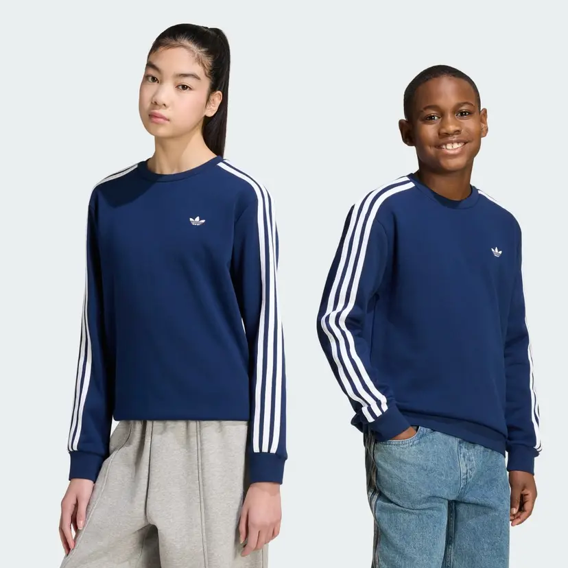 Adidas 3-STRIPES LOOSE CREW Genser
