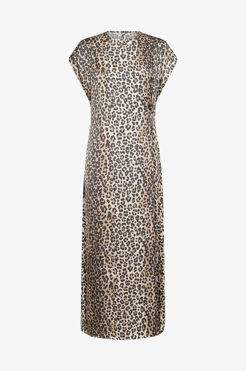Culture Maxikjole cuLeona Berna Long Dress - Brun