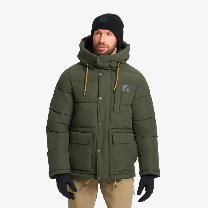 RevolutionRace Ember Puffer Jacket Herre Forest Night