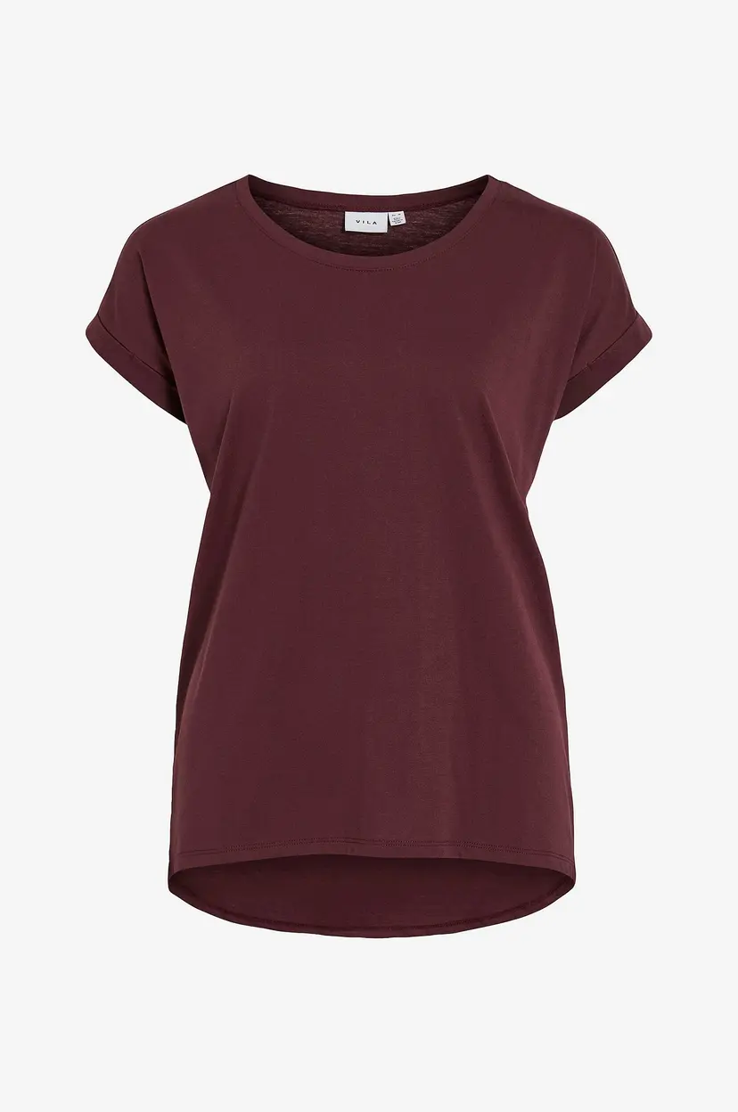 Vila Topp viDreamers New Pure T-shirt - Rød