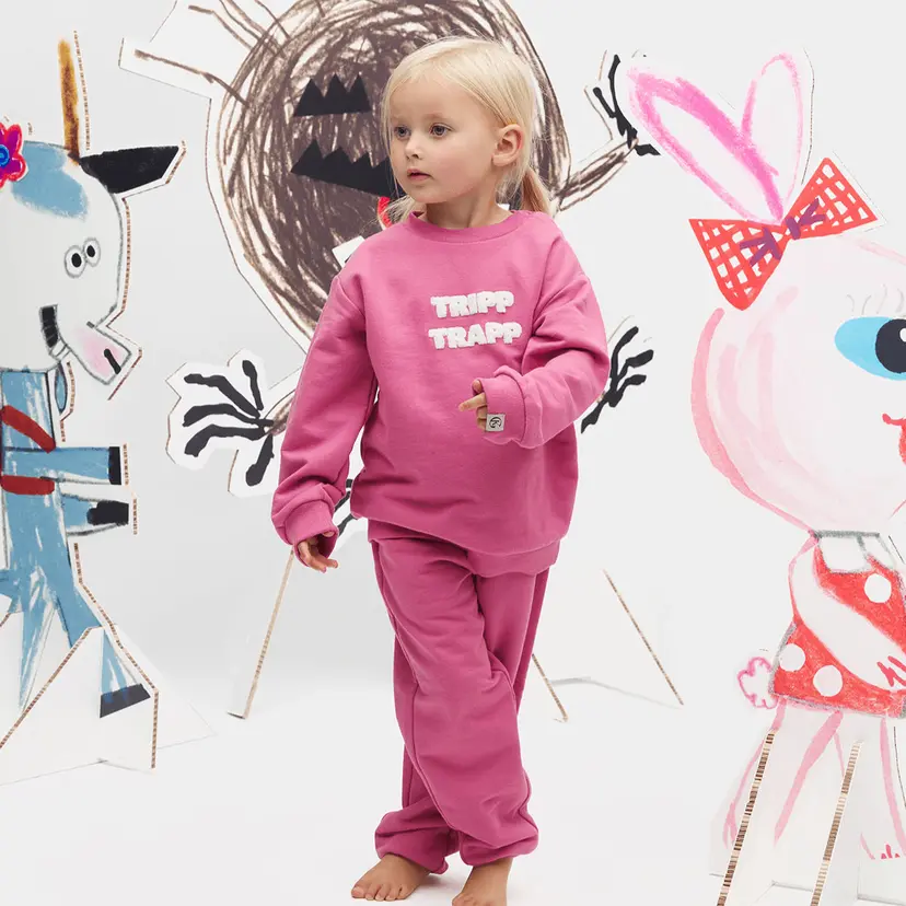 Gullkorn Gullkorn - Joggedress Bukkene Fransk Rosa
