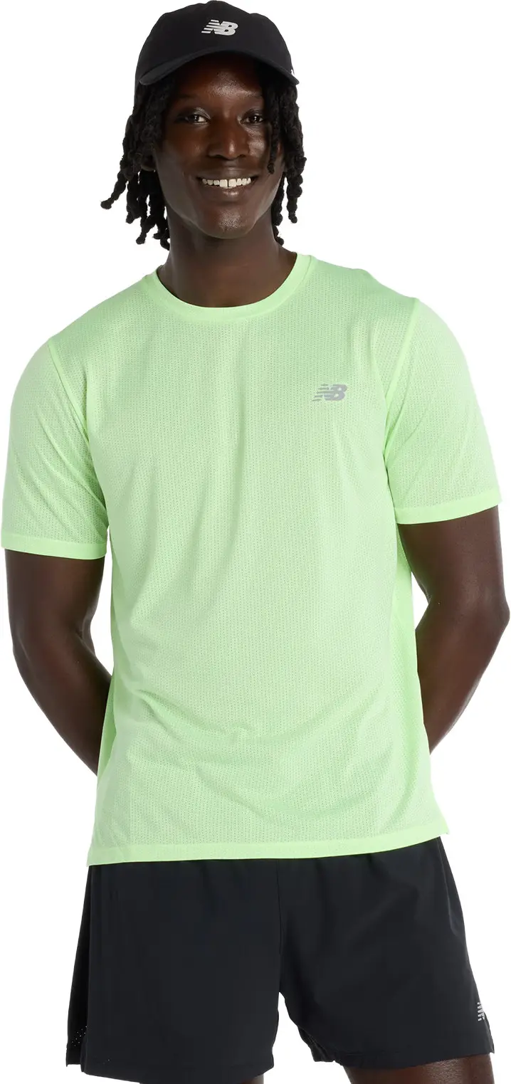 New Balance New Balance Men's Athletics T-Shirt Afterglow Heather