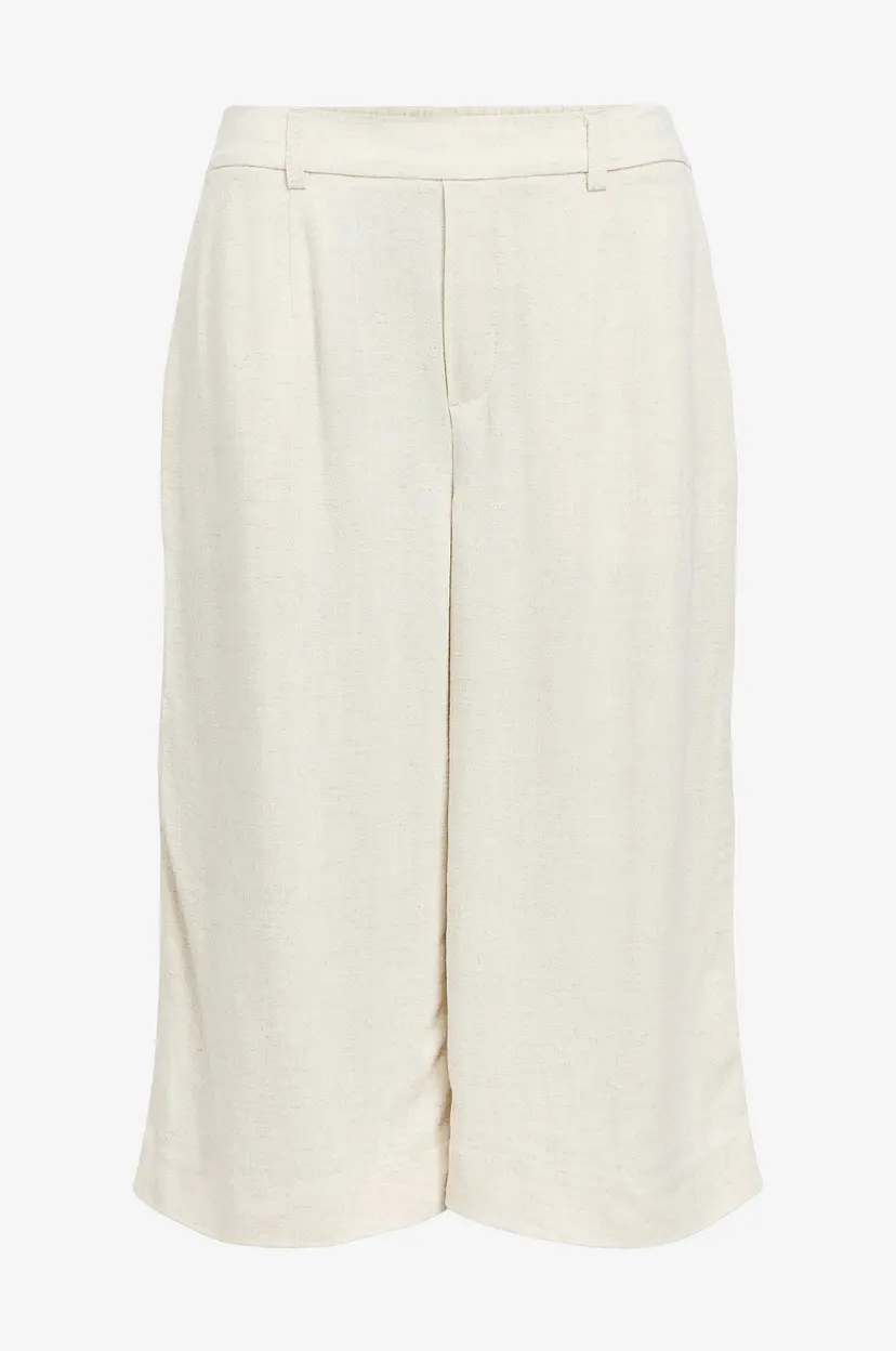 Object Collectors Item Culottebukser objSanne HW LO Culotte Pant - Beige