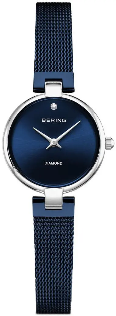 BERING Bering Dameklokke 17724-307 Classic Blå/Stål Ø24 mm